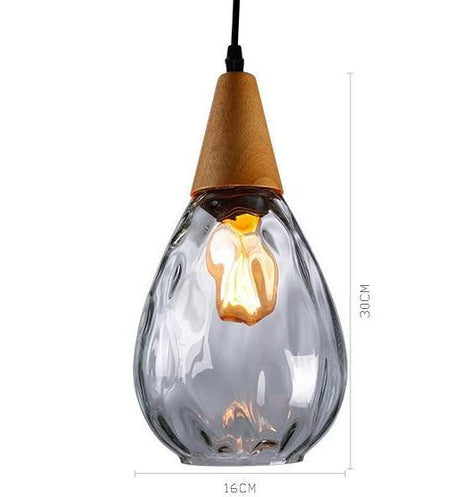 Sergia - Modern Nordic Drop Glass Pendant Lamp