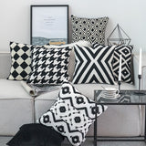 Domino Embroidered Pillow Covers