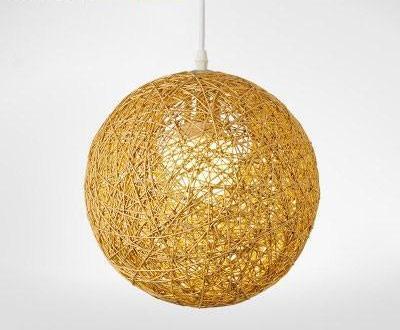 Hilde - Vintage Wicker Pendant Lamp