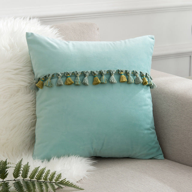 Joyful Tassel Pillow Covers