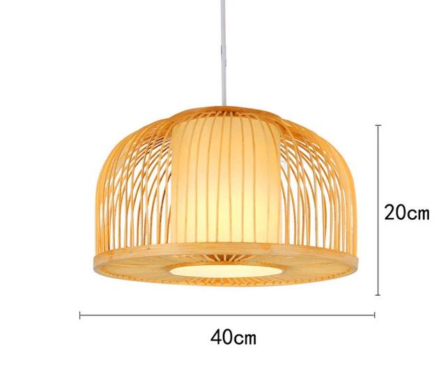 Calico - Bamboo Pendant Hanging Light