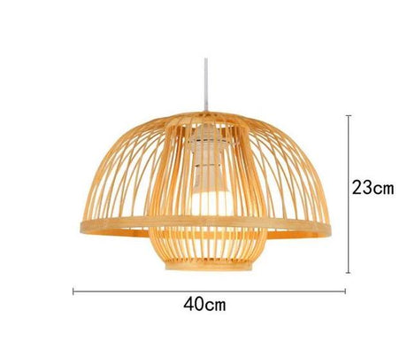 Calico - Bamboo Pendant Hanging Light