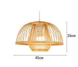 Calico - Bamboo Pendant Hanging Light