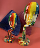 Rainbow in Thought Statues