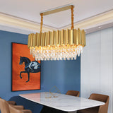 rectangular dining chandelier