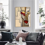 Red Lips Canvas Print