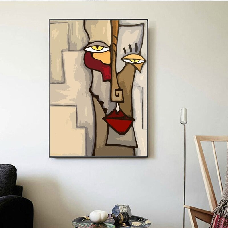 Red Lips Canvas Print