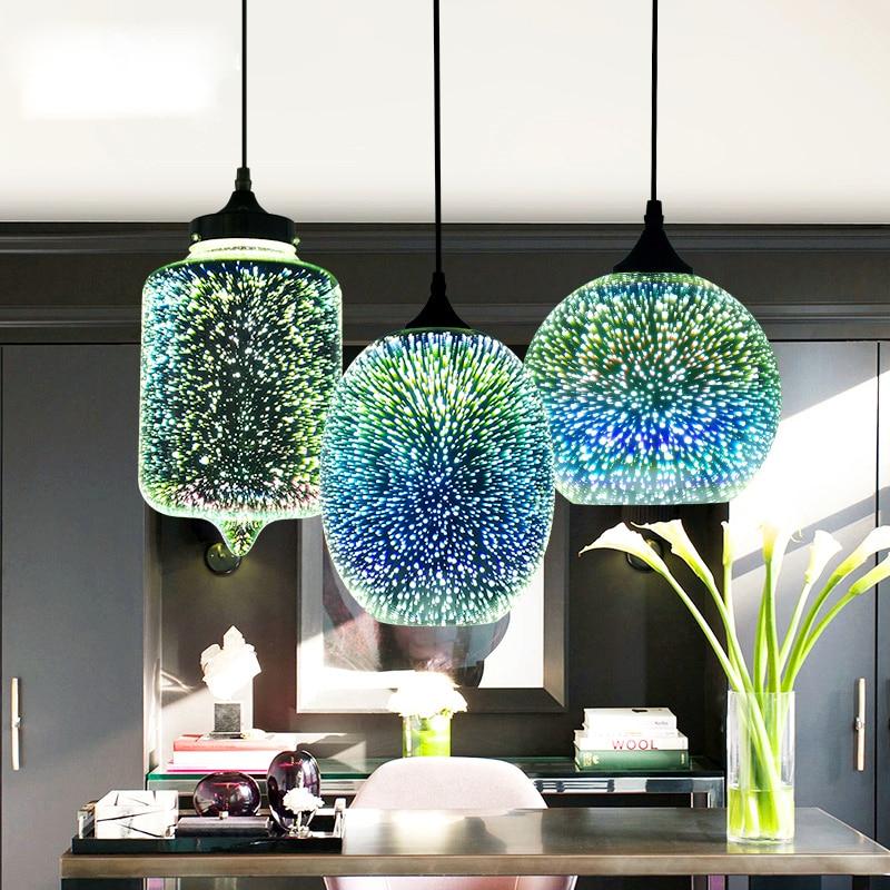 Rona - Hanging Glass Pendant Lamp