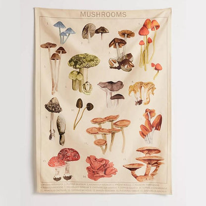 Mushrooms Tapestry