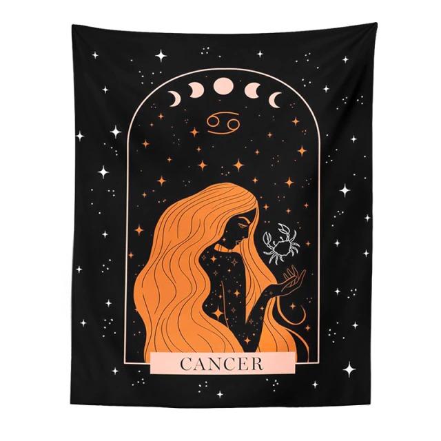 Redhead Zodiac Tapestry