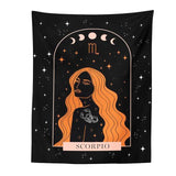 Redhead Zodiac Tapestry