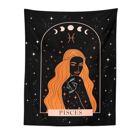 Redhead Zodiac Tapestry