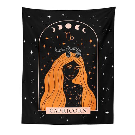 Redhead Zodiac Tapestry