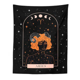 Redhead Zodiac Tapestry