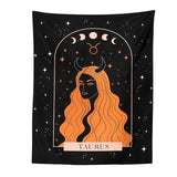 Redhead Zodiac Tapestry