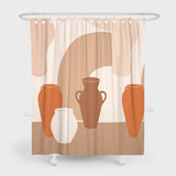 Four Jars Art Shower Curtain