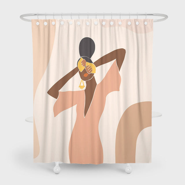 Pink Beauty Shower Curtain