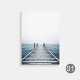 The Sea Wall Art Canvas Decorative Pictures Poster Print Wall Art Room Decor