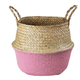 Pampas Foldable Seagrass Basket with Handles