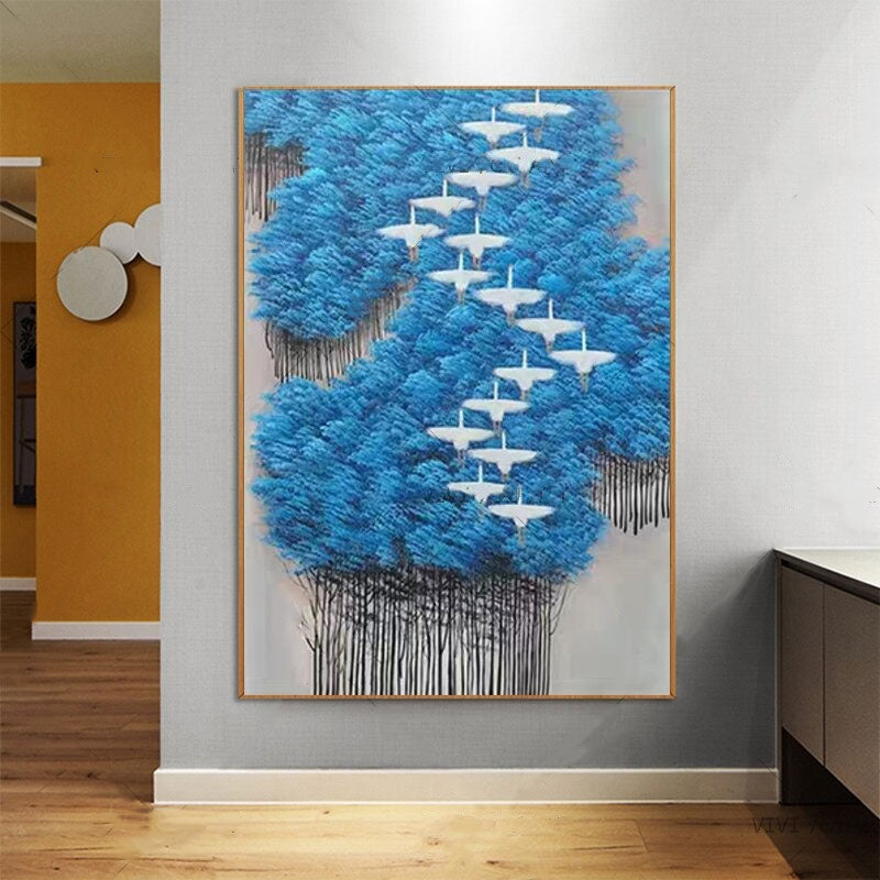 Seasons Hand Painted Canvas