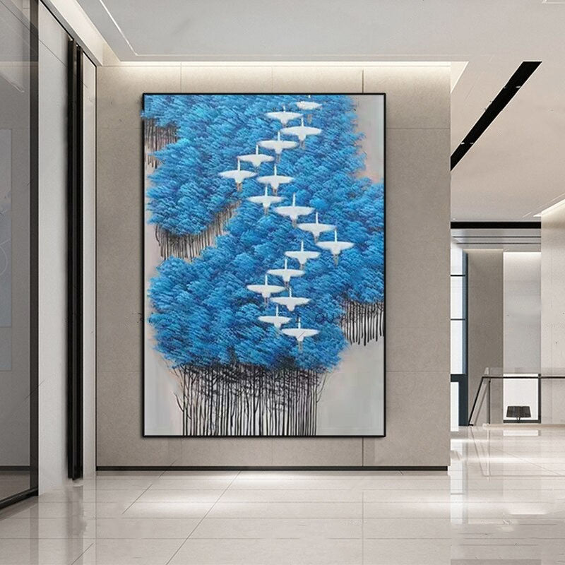 Seasons Hand Painted Canvas