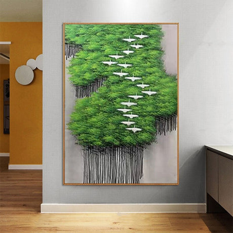 Seasons Hand Painted Canvas