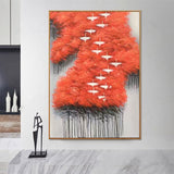 Seasons Hand Painted Canvas