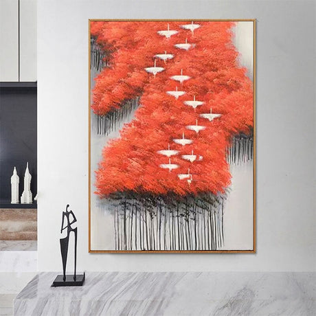 Seasons Hand Painted Canvas