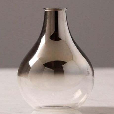 Selma Silver Gradient Vase