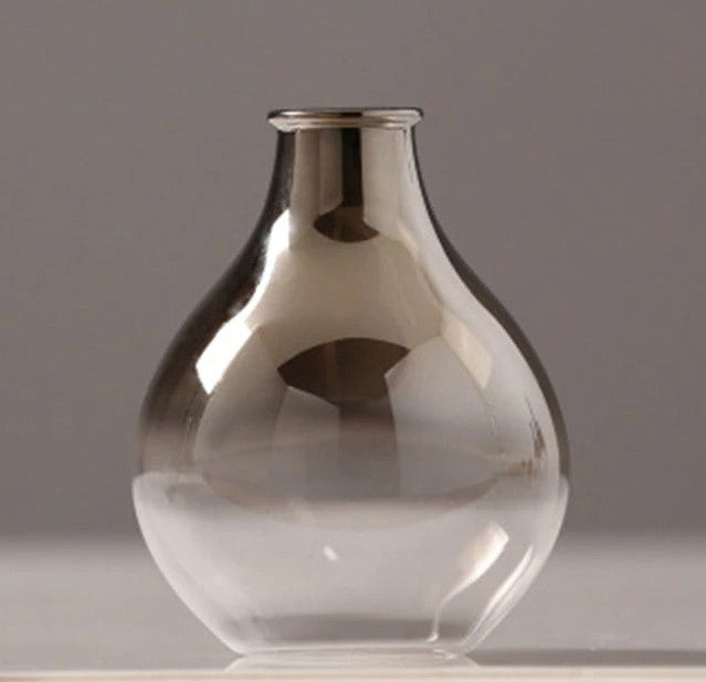 Selma Silver Gradient Vase