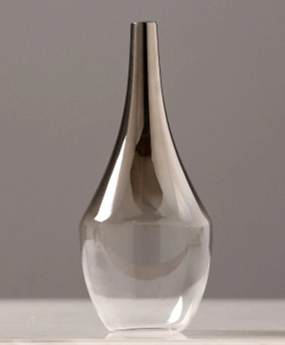 Selma Silver Gradient Vase