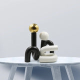 Silas Spiral Statues