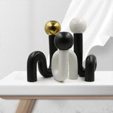 Silas Spiral Statues