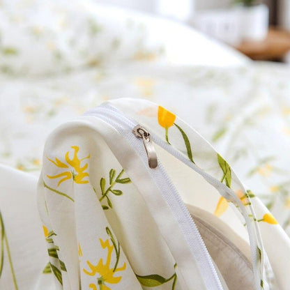 Soft Floral Bedding Set