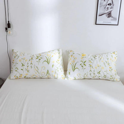 Soft Floral Bedding Set