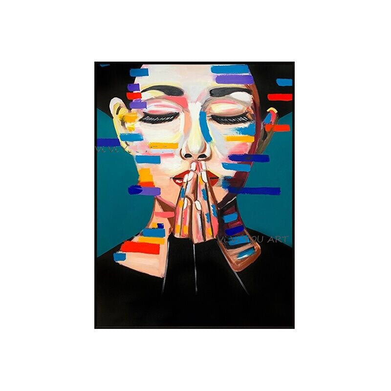 In Solitude Hand Painted Canvas