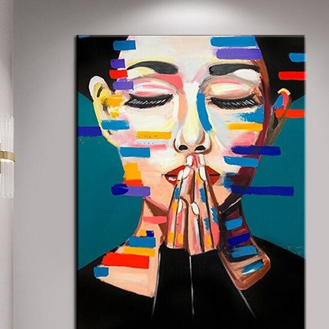 In Solitude Hand Painted Canvas