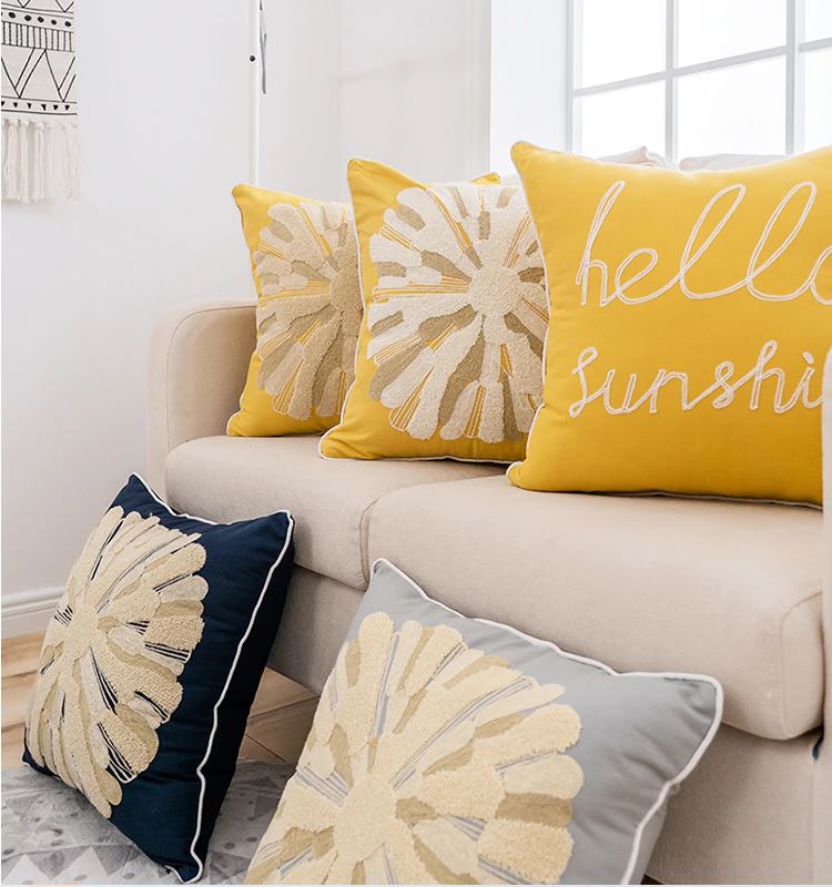 Sunshine Boho Pillow Cover