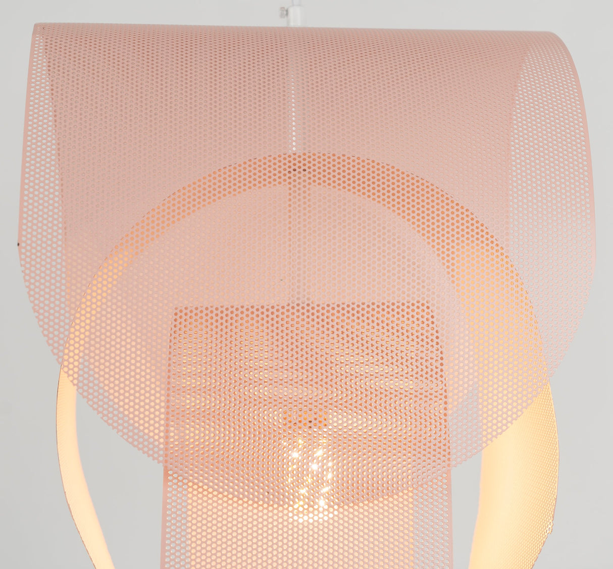 Perforated Metal Pendant Light