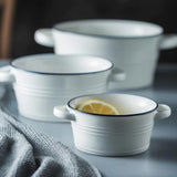 Symphony Enamel Soup Bowls