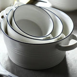Symphony Enamel Soup Bowls