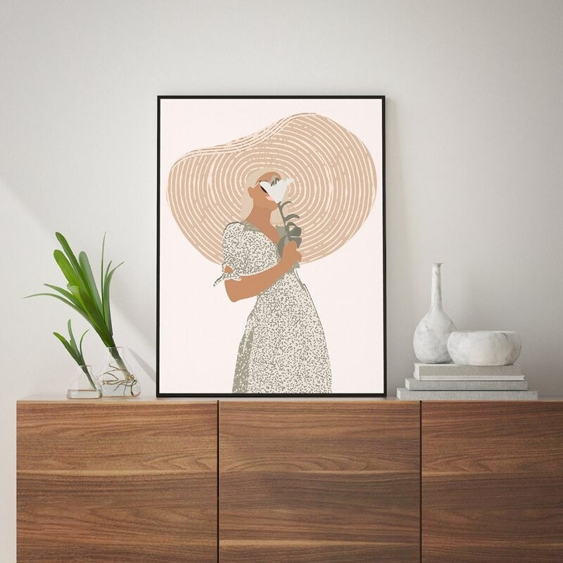 Terracotta Woman Canvas Print