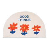 Three Little Flowers Bath Mat