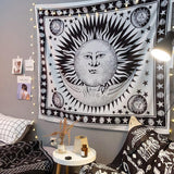 Tie Dye Sun & Moon Tapestry