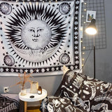 Tie Dye Sun & Moon Tapestry