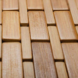 Tikka Teak Wood Bath Mat