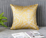 Tillman Golden Jacquard Pillow Covers