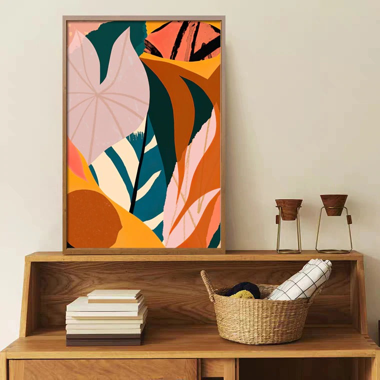 Tinga Tropical Canvas Prints