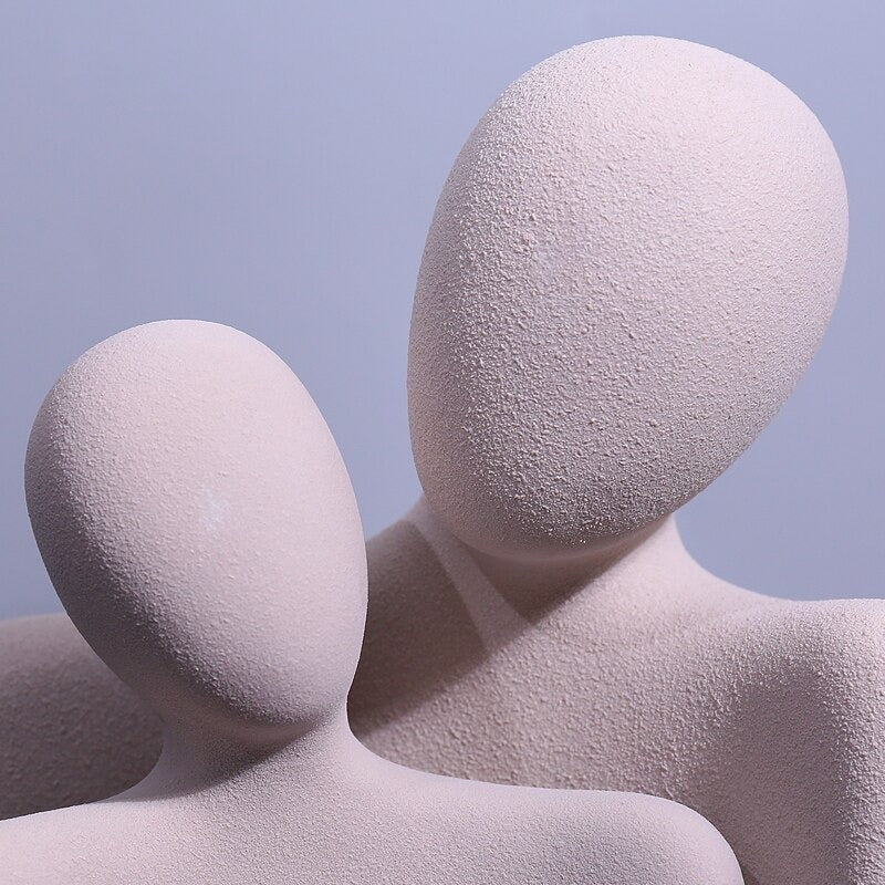 Together Abstract Statues