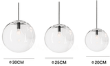 Glass Bubble Lamp Shade Pendant Ceiling Light